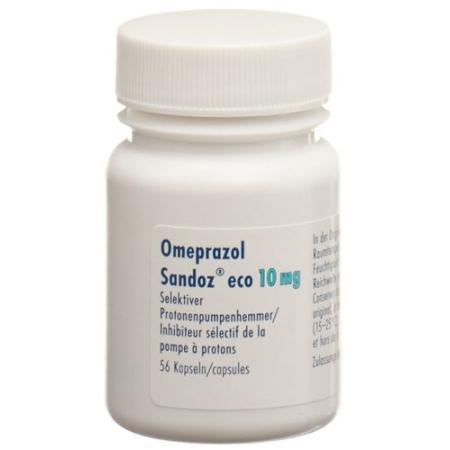 Omeprazol Sandoz eco Kaps 10 mg Ds 56 pcs - PrimeCare Global