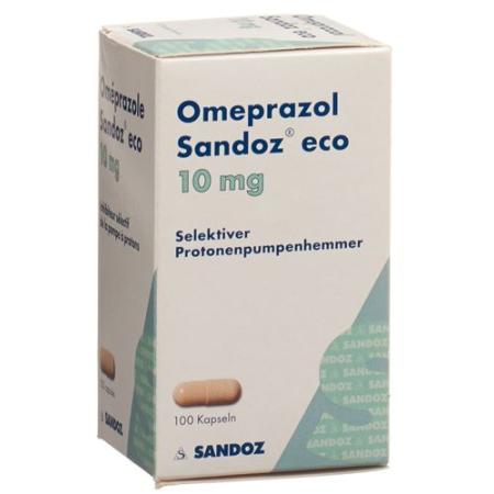 Omeprazol Sandoz eco Kaps 10 mg Ds 100 pcs - PrimeCare Global