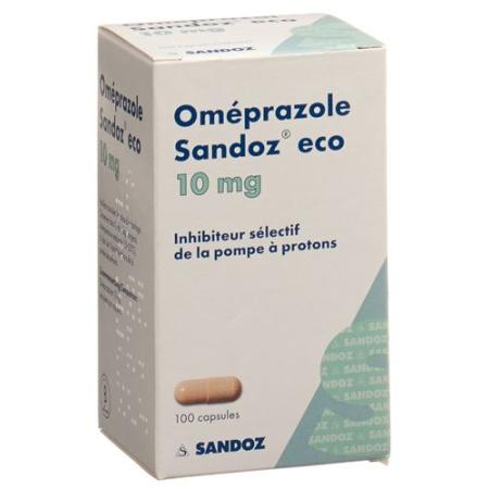 Omeprazol Sandoz eco Kaps 10 mg Ds 100 pcs - PrimeCare Global