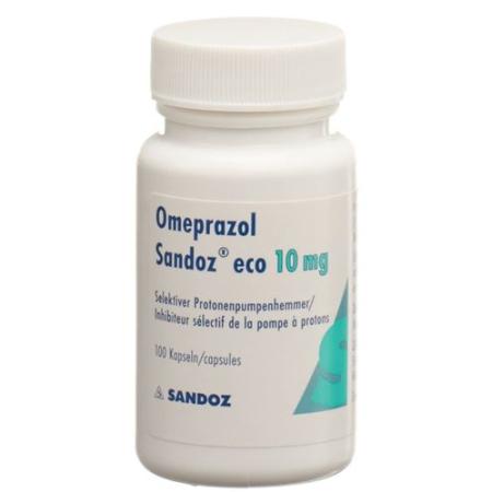 Omeprazol Sandoz eco Kaps 10 mg Ds 100 pcs - PrimeCare Global