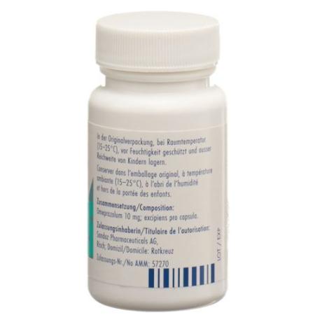 Omeprazol Sandoz eco Kaps 10 mg Ds 100 pcs - PrimeCare Global