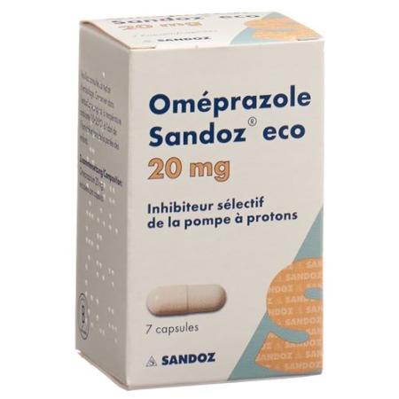 Omeprazol Sandoz eco Kaps 20 mg Ds 7 pcs - PrimeCare Global