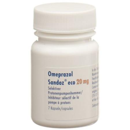 Omeprazol Sandoz eco Kaps 20 mg Ds 7 pcs - PrimeCare Global