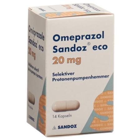 Omeprazol Sandoz eco Kaps 20 mg Ds 14 pcs - PrimeCare Global