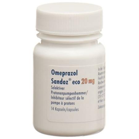 Omeprazol Sandoz eco Kaps 20 mg Ds 14 pcs - PrimeCare Global