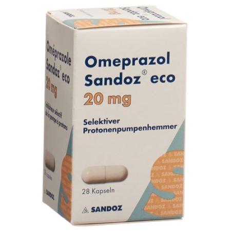 Omeprazol Sandoz eco Kaps 20 mg Ds 28 pcs - PrimeCare Global