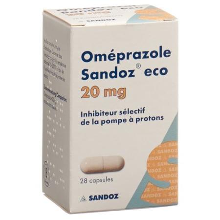 Omeprazol Sandoz eco Kaps 20 mg Ds 28 pcs - PrimeCare Global