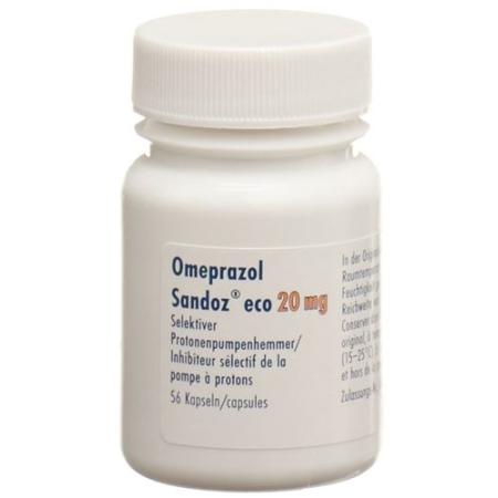 Omeprazol Sandoz eco Kaps 20 mg Ds 56 pcs - PrimeCare Global