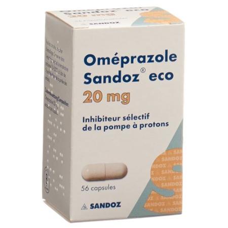 Omeprazol Sandoz eco Kaps 20 mg Ds 56 pcs - PrimeCare Global