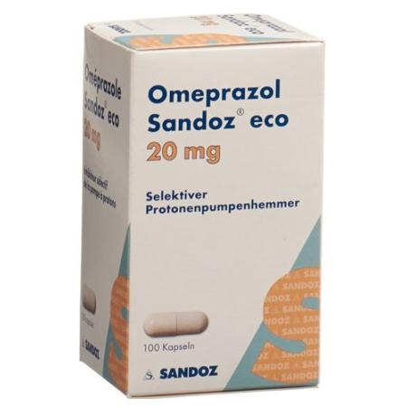 Omeprazol Sandoz eco Kaps 20 mg Ds 100 pcs - PrimeCare Global