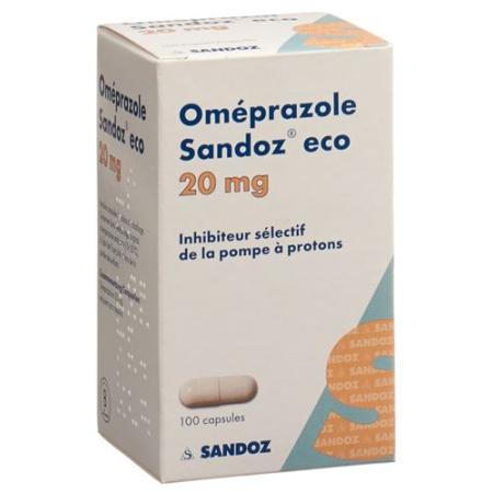 Omeprazol Sandoz eco Kaps 20 mg Ds 100 pcs - PrimeCare Global