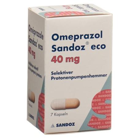 Omeprazol Sandoz eco Kaps 40 mg Ds 7 pcs - PrimeCare Global