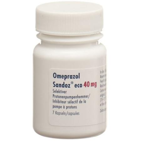 Omeprazol Sandoz eco Kaps 40 mg Ds 7 pcs - PrimeCare Global