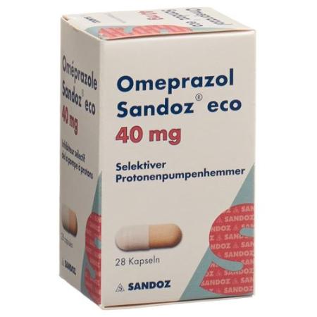 Omeprazol Sandoz eco Kaps 40 mg Ds 28 pcs - PrimeCare Global