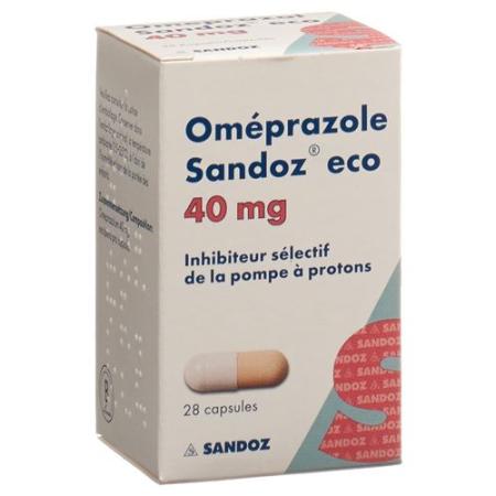 Omeprazol Sandoz eco Kaps 40 mg Ds 28 pcs - PrimeCare Global