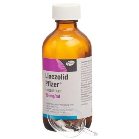 Linezolid Pfizer Gran 20 mg/ml for suspension - PrimeCare Global