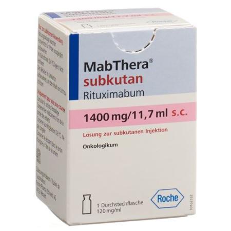 MabThera Inj Conc 1400 mg/11.7ml s.c. pierce - PrimeCare Global