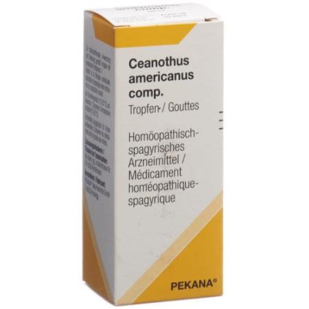 Pekana Ceanothus americanus compositum drops bottle 50 ml - PrimeCare Global