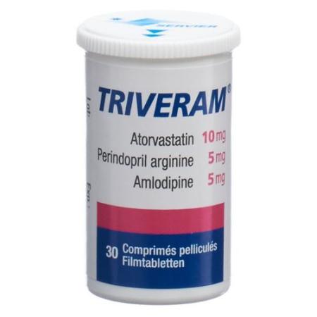Triveram Filmtabl 10 mg/5 mg/5 mg 3 pcs 30 pcs - PrimeCare Global