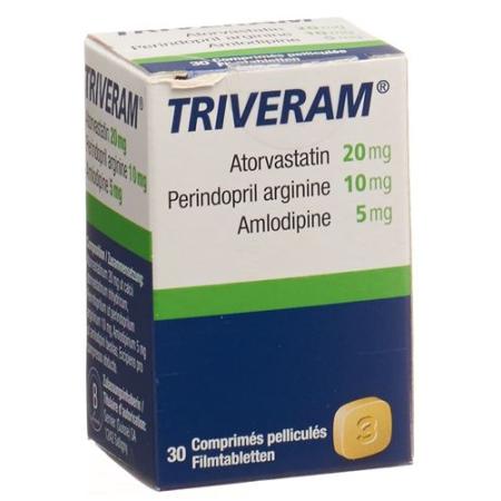 Triveram Filmtablet 20 mg/10 mg/5 mg Ds 30 pcs - PrimeCare Global