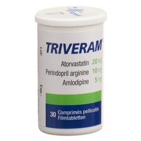 Triveram Filmtablet 20 mg/10 mg/5 mg Ds 30 pcs - PrimeCare Global