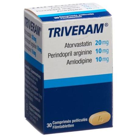 Triveram Filmtablet 20 mg/10 mg/10 mg Ds 30 pcs - PrimeCare Global