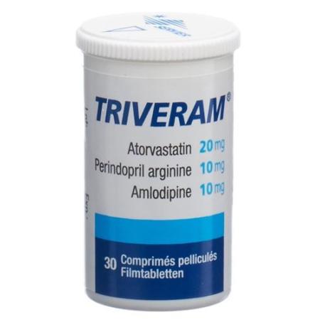 Triveram Filmtablet 20 mg/10 mg/10 mg Ds 30 pcs - PrimeCare Global