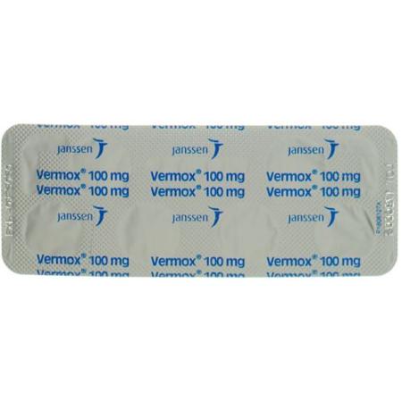 Vermox 100 mg 6 tablets - PrimeCare Global