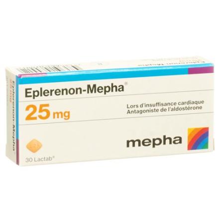 Eplerenone-Mepha Lactab 25 mg 30 pcs - PrimeCare Global