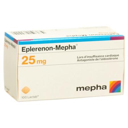 Eplerenone-Mepha Lactab 25 mg 100 pcs - PrimeCare Global