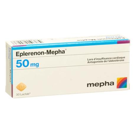 Eplerenone-Mepha Lactab 50 mg 30 pcs - PrimeCare Global