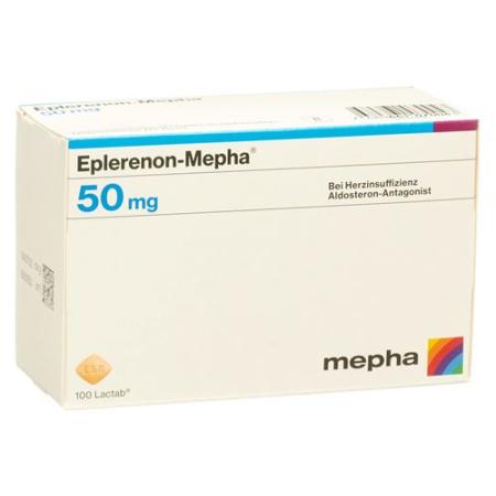 Eplerenone-Mepha Lactab 50 mg 100 pcs - PrimeCare Global