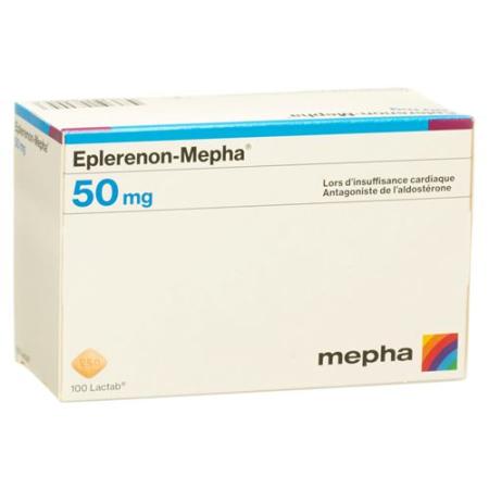 Eplerenone-Mepha Lactab 50 mg 100 pcs - PrimeCare Global