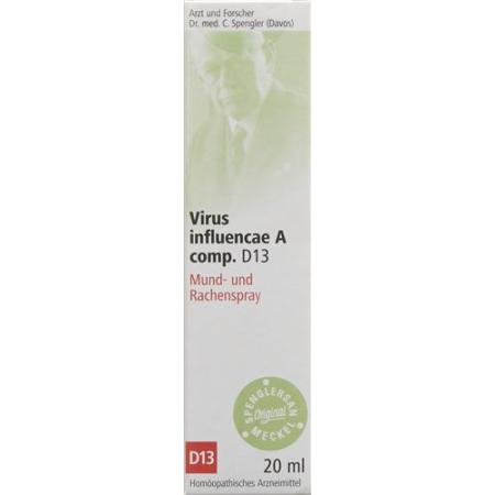 Spenglersan Virus influencae A comp D 13 throat spray 20 ml - PrimeCare Global