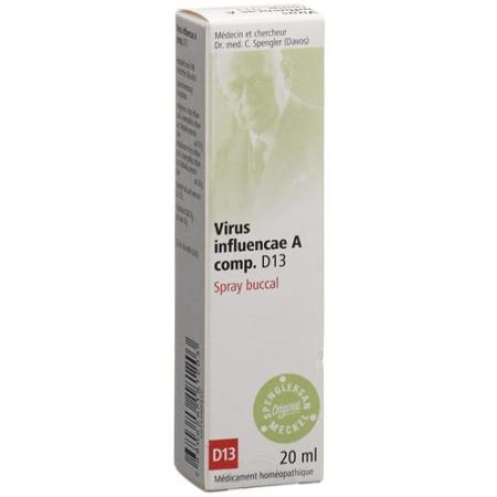 Spenglersan Virus influencae A comp D 13 throat spray 20 ml - PrimeCare Global