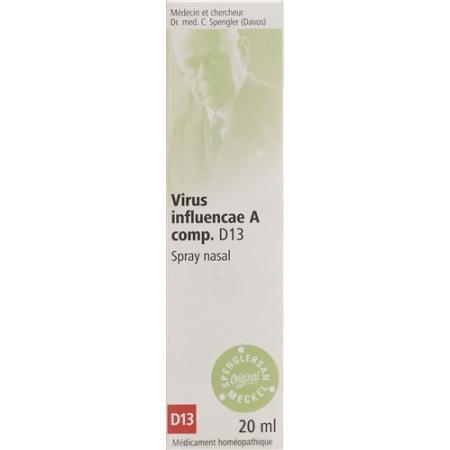 Spenglersan Virus influencae A comp D 13 nasal spray 20 ml - PrimeCare Global