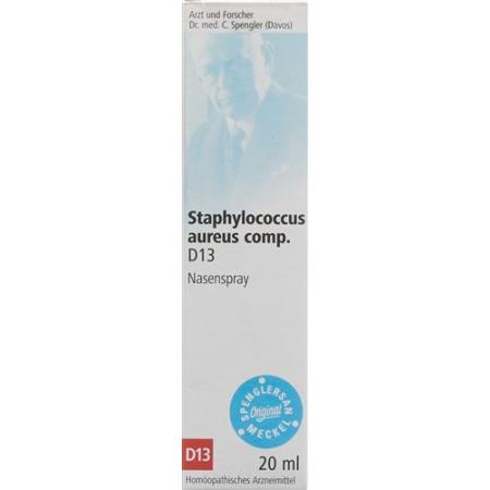 Spenglersan Staphylococcus aureus comp. D 13 nasal spray 20 ml - PrimeCare Global