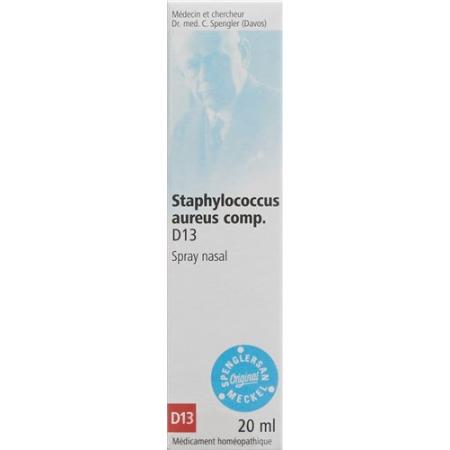 Spenglersan Staphylococcus aureus comp. D 13 nasal spray 20 ml - PrimeCare Global
