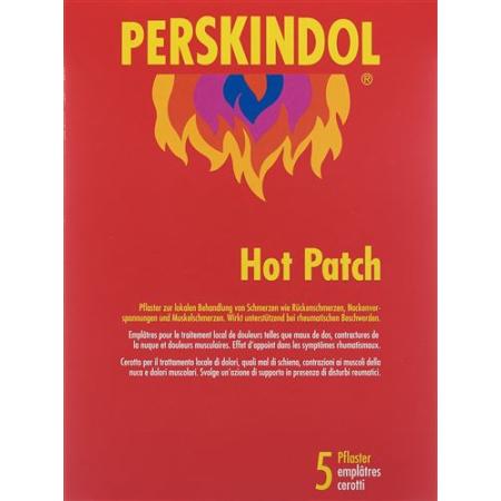 Perskindol Hot Patch 5 pcs - PrimeCare Global