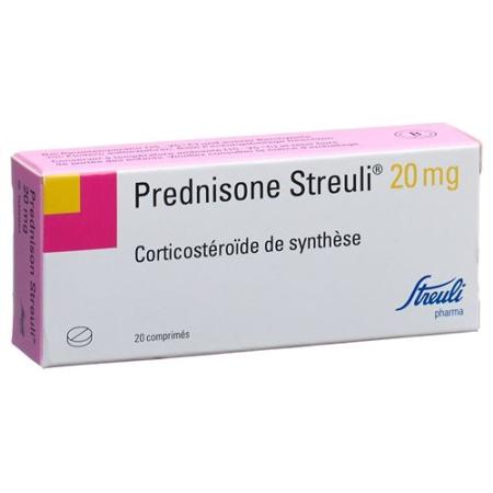 Prednisone Streuli Tabl 20 mg 20 pcs - PrimeCare Global