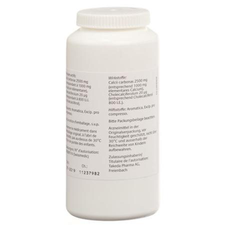 Calcimagon D3 Forte chewable tablets Lemon can 90 pcs - PrimeCare Global