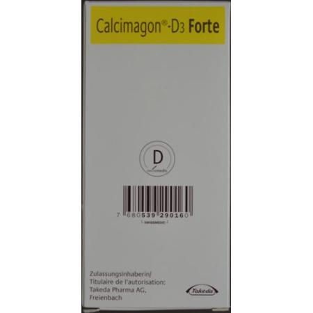 Calcimagon D3 Forte chewable tablets Lemon can 90 pcs - PrimeCare Global