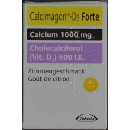 Calcimagon D3 Forte Kautabl Lemon Ds 30 pcs - PrimeCare Global