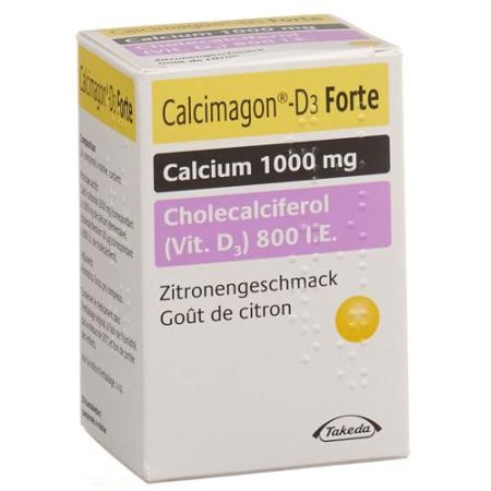 Calcimagon D3 Forte Kautabl Lemon Ds 30 pcs - PrimeCare Global
