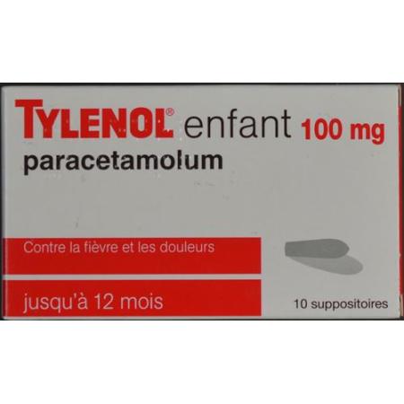 Tylenol Children's Supp 100 mg 10 pcs - PrimeCare Global