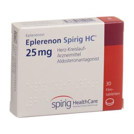 Eplerenone Spirig HC Filmtabl 25 mg 30 pcs - PrimeCare Global
