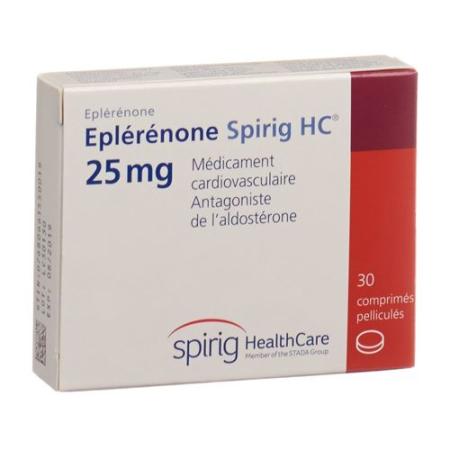 Eplerenone Spirig HC Filmtabl 25 mg 30 pcs - PrimeCare Global