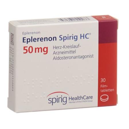 Eplerenone Spirig HC Filmtabl 50 mg 30 pcs - PrimeCare Global