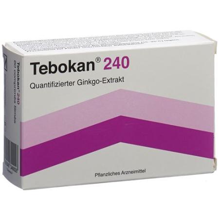 Tebokan film tabl 240 mg 60 pcs - PrimeCare Global