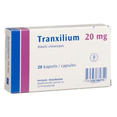 Tranxilium Kaps 20 mg 20 pcs - PrimeCare Global